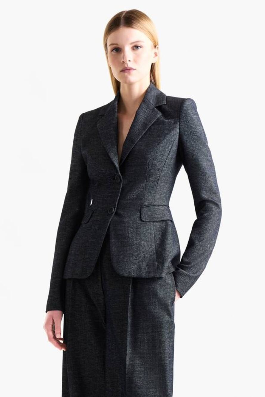 Altuzarra Fenice Blazer Jacket in Nightfall FR 34 US 2
